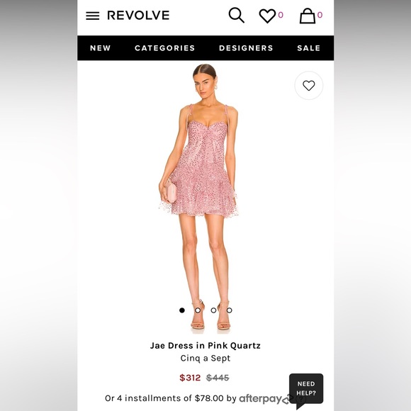 NWOT Cinq A Sept Jae Dress - Picture 2 of 5